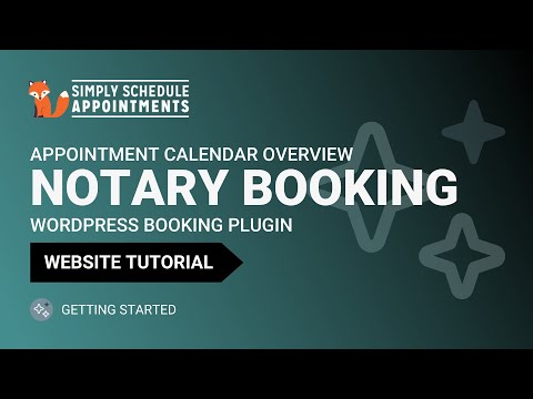 Notary Booking WP Website Demo | Schedule Notarization Appointments | Simply Schedule Appointments